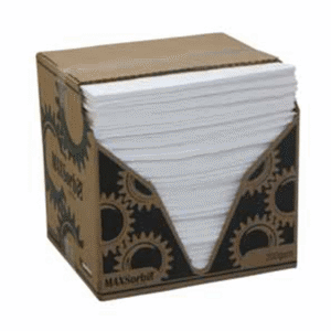 200gsm oil and fuel absorbent pads - Pack 100