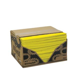 200gsm Hazchem Absorbent Pads - PK/100